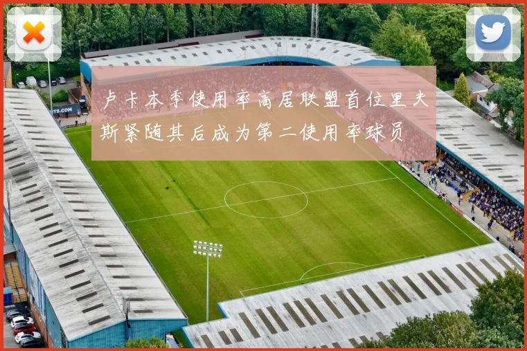 卢卡本季使用率高居联盟首位里夫斯紧随其后成为第二使用率球员
